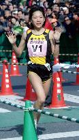 Olympic champ Takahashi sets record in Ome road race